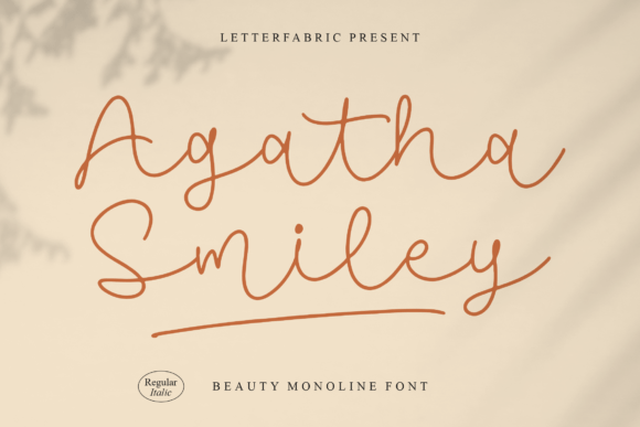 Agatha Smiley: A Warm, Polished Script Handwritten Font for Real Business Branding