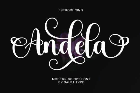 Andela: A Script Font That Breathes Romance Into Every Design