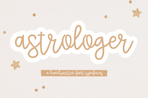 Astrologer: A Script Font for Elegant Editorial Design
