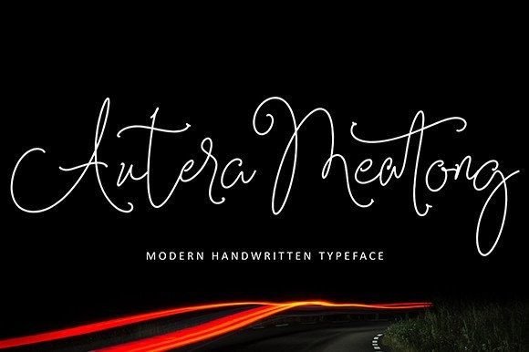 Autera Meatong: The Perfect Script Font for Branding and Design