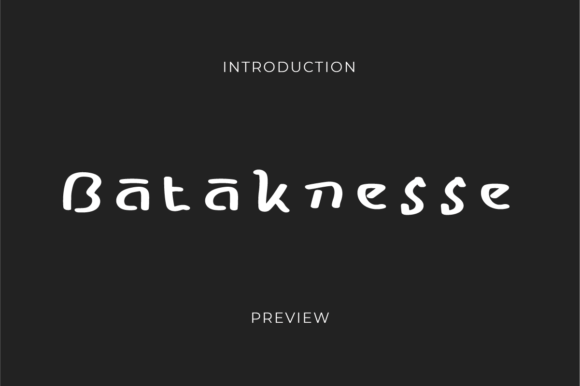 Bataknesse: A Script Handwritten Font with Cultural Depth and Editorial Warmth
