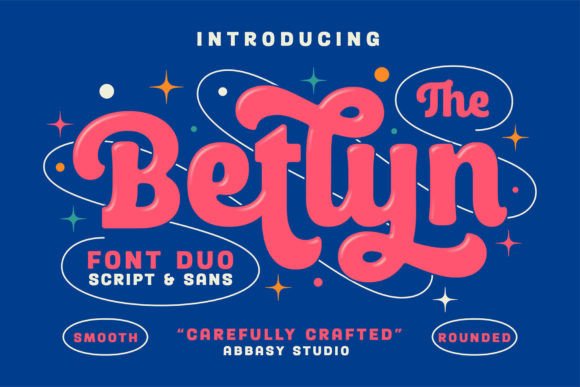 Betlyn Font: Smooth Sans Serif + Bold Script Pair