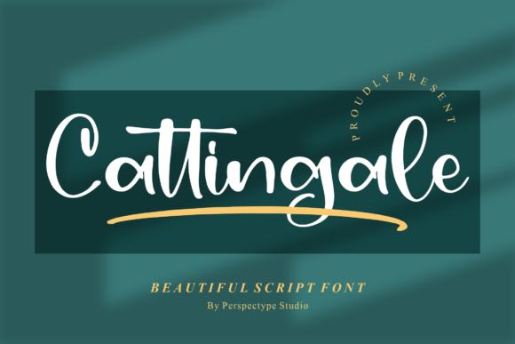 Cattingale: A Script Handwritten Font That Elevates Real Branding