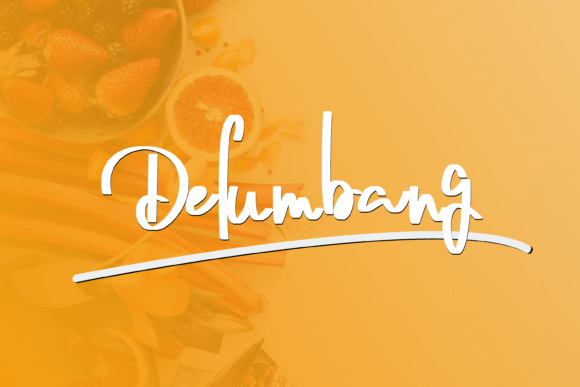 Delumbang: A Charming Script Handwritten Font for Real Branding