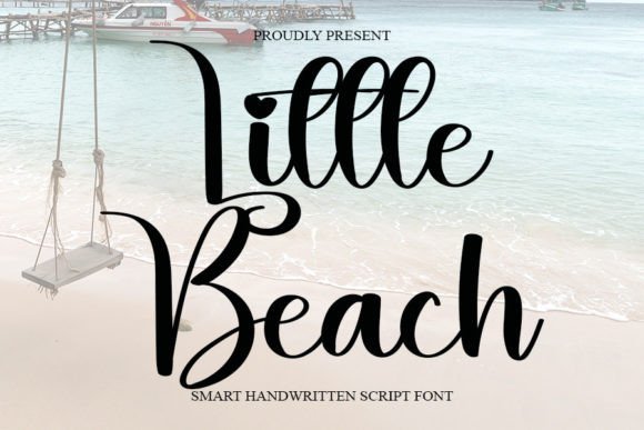 Little Beach Script Handwritten Font for Crafters
