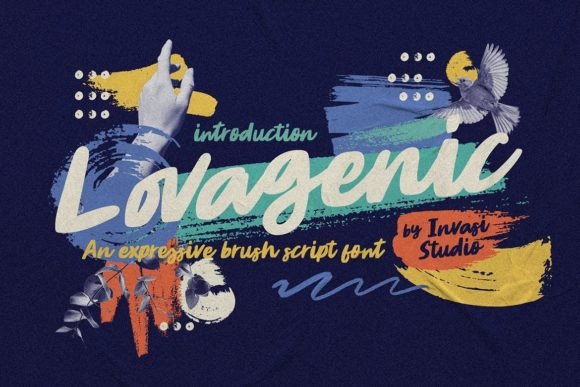 Lovagenic: A Script Font for Creative Campaigns