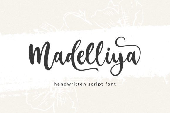 Madelliya: A Festive Script Handwritten Font for Makers
