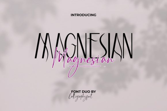 Magnesian: A Versatile Script Handwritten Font for Creative Branding