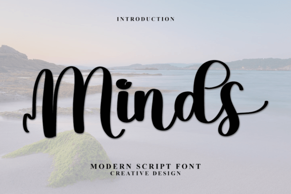 Minds Script Font for Elegant Handmade Branding