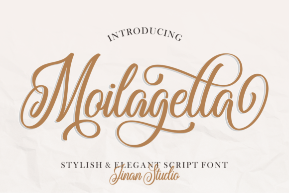 Moilagella: A Stylish Script Font for Modern Web Design