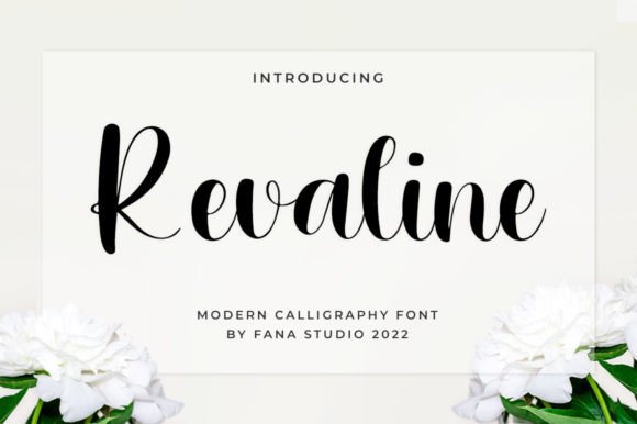 Revaline: The Script Font That Elevates Your Campaigns