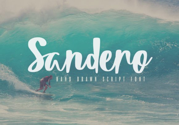Sandero: A Bold Handwritten Script Font for Campaign Impact