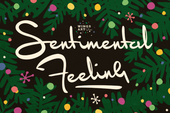 Sentimental Feeling: A Timeless Script Font for Editorial Design