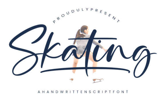 Skating: A Script Font for Elegant Editorial Design