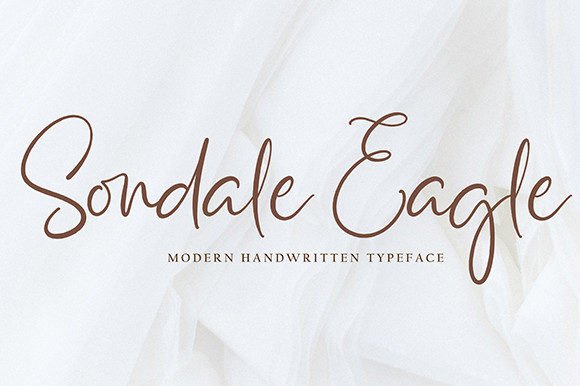 Sondale Eagle Script Font for Elegant Branding