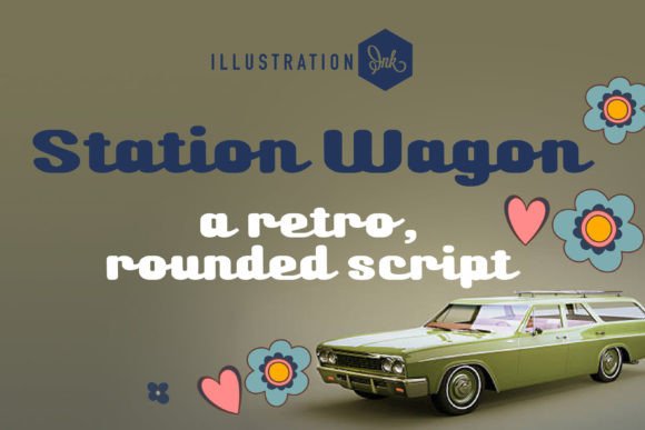 Station Wagon Font: A Retro Script Handwritten Typeface for Scroll-Stopping Campaigns