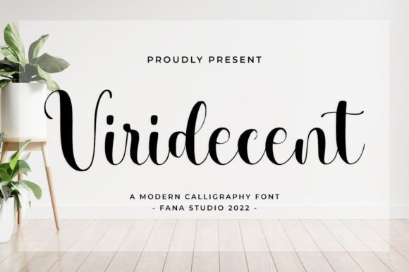 Viridecent: A Script Handwritten Font for Editorial Elegance