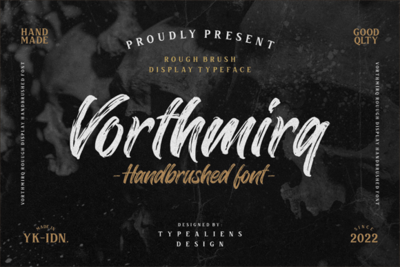 Vorthmirq: A Script Font That Breathes Life Into Your Handmade Creations
